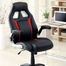 ARGON OFFICE CHAIR Black, Silver & Red